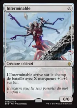 Interminable Endless One MTG Magic VF EX - Image 1