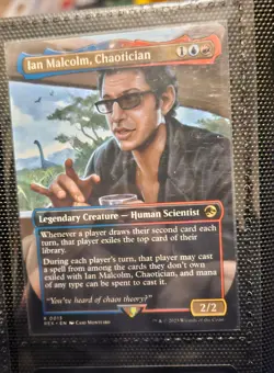 Lot Of 6 Jurassic Park World MtG Ian Malcolm Elie And Alan Command Tower Ixalan - Image 3