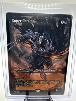MTG Super Shredder Foil Legendary TMNT M0285 TMT Magic The Gathering 2026 - Image 2