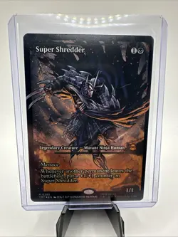 MTG Super Shredder Foil Legendary TMNT M0285 TMT Magic The Gathering 2026 - Image 3