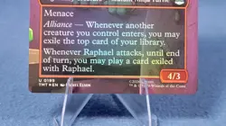 Raphael, Most Attitude Borderless FOIL Teenage Mutant Ninja Turtles TMNT MTG B - Image 5