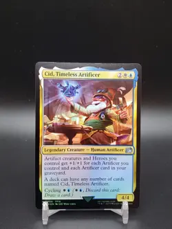 Cid, Timeless Artificer FOIL Final Fantasy Common NM MTG - Image 1