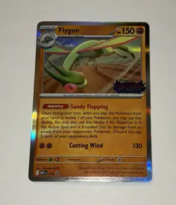 Pokemon TCG Phantasmal Flames Stamped Flygon 016 Build & Battle Box Promo! - Image 1