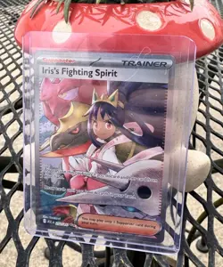 Pokemon TCG Iris's Fighting Spirit #292/217 Trainer Card Ascended Heroes NM - Image 1