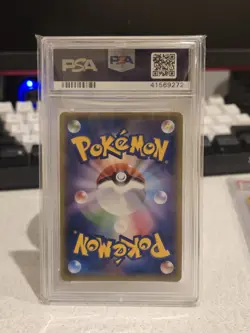 PSA 9 Poncho Wearing Pikachu Vulpix 038/SM-P Promo Japanese Pokemon - Image 2