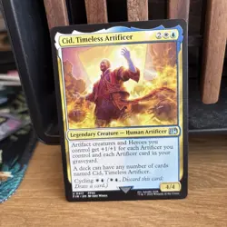 Cid, Timeless Artificer (417) - MTG: Final Fantasy - NM - Image 1