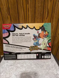 (1) Pokemon Ascended Heroes First Partners Deluxe Pin Coll. Box New Sealed - Image 2