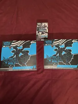 Pokemon TCG Black Bolt ETB X2 & Booster Bundle Brand New Sealed lot - Image 1