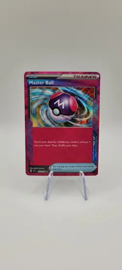 Pokemon TCG - Master Ball 153/162 Ace Spec Holo - Temporal Forces- NM - Image 1