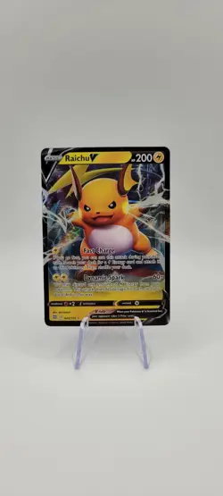 Pokemon TCG: Raichu V 045/172 Ultra Rare - SWSH09: Brilliant Stars Full Art - NM - Image 1