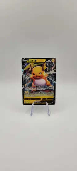 Pokemon TCG: Raichu V 045/172 Ultra Rare - SWSH09: Brilliant Stars Full Art - NM - Image 2