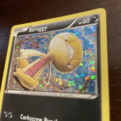 Holo Scraggy English Pokemon McDonald's 2016 Europe only Happy Meal Promo #7 - Image 2