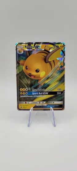 Pokemon TCG: Raichu GX SM213 Holo Black Star Promo - NM - Image 1