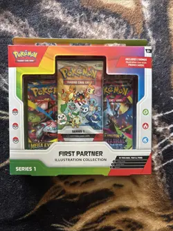 Pokemon TCG First Partner Illustration Collection Series 1 - In Hand - Image 1