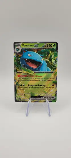 Pokemon TCG: Venusaur ex 003/165 Double Rare - Sv: Scarlet & Violet 151 - NM - Image 1