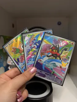 Rowlet, Litten, and Popplio First Partner Promos - MEP 043, 044, 045 Pokemon TCG - Image 1