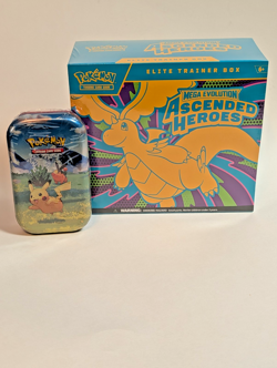 Pokemon TCG Ascended Heroes Elite Trainer Box + Mini Tin Bundle! 🔥(11 packs!)💥 - Image 1