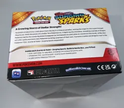 Pokemon Scarlet & Violet Surging Sparks Build And Battle Box Display Case EMPTY - Image 4