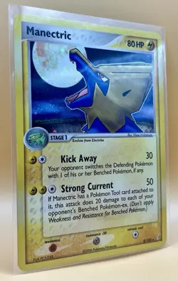 Manectric 8/100 – Crystal Guardians (Cosmos Holo Rare) - LP - 2006 Pokemon TCG - Image 5
