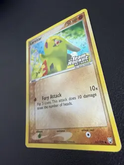 Pokemon TCG Larvitar EX Team Rocket Returns 62 Reverse Holo Common NM - Image 2