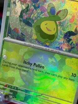 Pokemon TCG Prismatic Evolutions BUDEW 004/131 **MASTER BALL Holo - Image 2