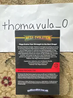 Sealed Pokemon TCG: Mega Evolution Booster Bundle (6 Booster Packs) - Image 3