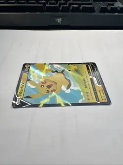 Pokemon Pikachu V Promo Full Art Holo Sword & Shield SWSH143 190 HP - Image 3