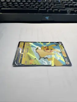 Pokemon Pikachu V Promo Full Art Holo Sword & Shield SWSH143 190 HP - Image 5