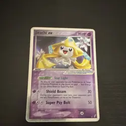 Pokemon Jirachi ex 94/100 EX Crystal Guardians Ultra Rare Holo 90 HP English - Image 1