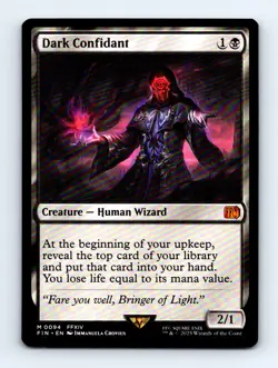 #94 2025 Final Fantasy Dark Confidant Mythic - Image 1
