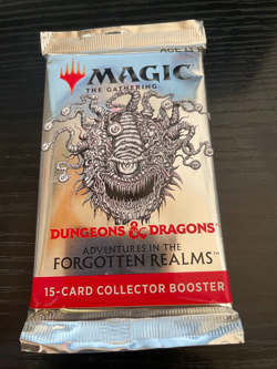 Magic The Gathering Adventure In The Forgotten Realms 15 Card Collector Booster - Image 1