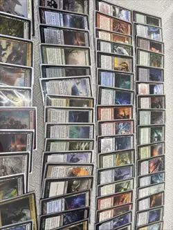 Mixed Magic the Gathering Deckmaster Lot of 90+ Cards w/box - Image 2