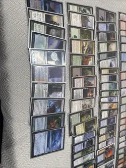 Mixed Magic the Gathering Deckmaster Lot of 90+ Cards w/box - Image 5