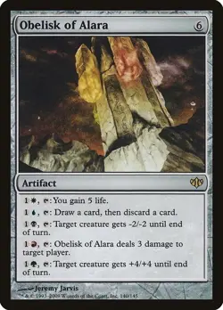MTG Obelisk of Alara Conflux R 140/145 (LIGHTLY PLAYED) - Image 1