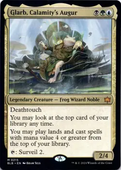 Glarb, Calamity's Augur Bloomburrow - Magic MTG NM - Image 1