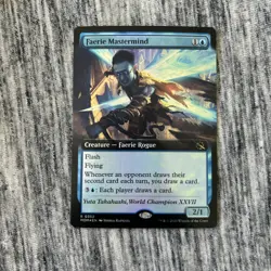 Faerie Mastermind (Extended Art) March of the Machine Foil - Image 1