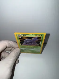 Pokemon Muk Fossil Holo Rare Unlimited English 1999 70 HP 13/62 WOTC Card - Image 4