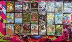 Pokemon Card Rare Variety Lot Of 23 Cards, Full Art, Illustration Rare - Image 1