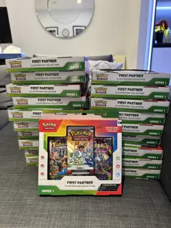 Pokemon TCG: First Partner Illustration Collection Series 1 x20 - New and Sealed - Image 1