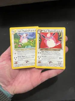 Wotc Lot Pokemon Card Collection Dark Light Wigglytuff 1999 40/105 - Image 1