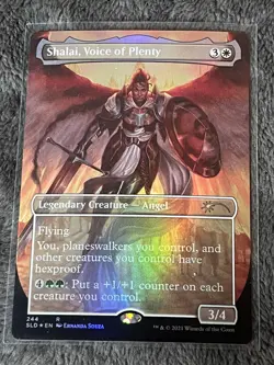 Shalai, Voice of Plenty (Secret Lair) FOIL Promo MINT / NM CARD - Image 1
