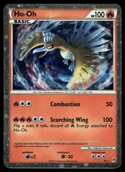 ⭐ Pokemon Cards Ho-Oh SL5/95 Call of Legends Holo Rare - Image 1