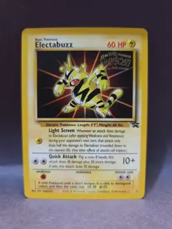 Electabuzz #2 Black Star Promo Pokemon TCG Vintage 1999 Card - Image 1