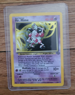 Pokemon TCG- Mr. Mime - 06/64 Jungle Holo - LP Excellent Condition - Image 1
