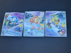 Chimchar, Piplup, Turtwig Pokemon 30th Anniversary First Partner Set of 3 Promo - Image 1