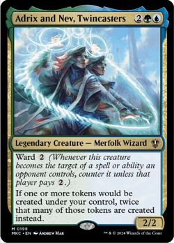 Adrix and Nev, Twincasters Commander: Murders at Karlov Manor Regular - Image 1