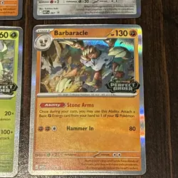 Pokemon Perfect Order Prerelease Set - 4 Serperior Tyrantrum Doublade Barbaracle - Image 3