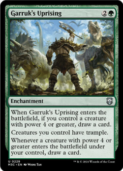 Garruk's Uprising Commander: Modern Horizons 3 Regular - Image 1