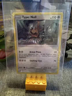 2017 Pokemon Gaming Sun & Moon Crimson Invasion Type: Null #89/111 Holo - Image 1