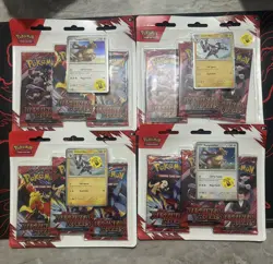 Pokemon TCG Sealed Single And Triple Blister Bundle - MASSIVE BUNDLE - Image 1